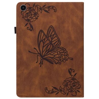 Захисний чохол Deexe Butterfly Case для Samsung Galaxy Tab A9 (X110/115) - Brown