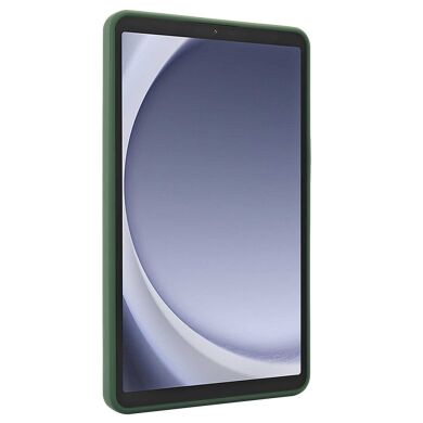 Защитный чехол Deexe Crystal Kickstand для Samsung Galaxy Tab A9 (X110/115) - Green