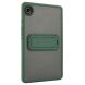 Защитный чехол Deexe Crystal Kickstand для Samsung Galaxy Tab A9 (X110/115) - Green. Фото 5 из 11