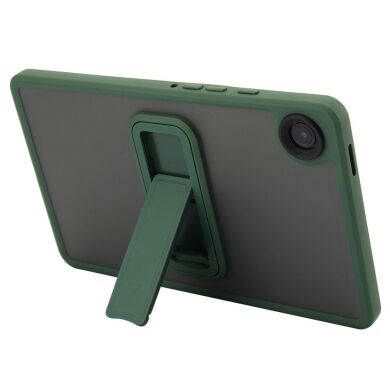 Защитный чехол Deexe Crystal Kickstand для Samsung Galaxy Tab A9 (X110/115) - Green