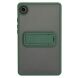 Защитный чехол Deexe Crystal Kickstand для Samsung Galaxy Tab A9 (X110/115) - Green. Фото 4 из 11