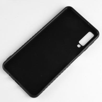 Защитный чехол Deexe Elegant Series для Samsung Galaxy A7 2018 (A750) - Black
