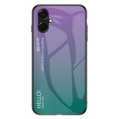 Защитный чехол Deexe Gradient Color для Samsung Galaxy A07 (A075) - Purple