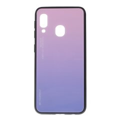 Защитный чехол Deexe Gradient Color для Samsung Galaxy A40 (А405) - Pink / Purple