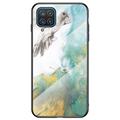 Защитный чехол Deexe Gradient Pattern для Samsung Galaxy A12 (A125) / A12 Nacho (A127) - Flying Pigeon