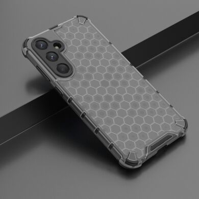 Защитный чехол Deexe Honeycomb Series для Samsung Galaxy A55 (A556) - Black