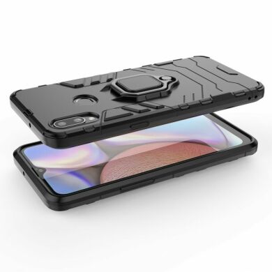 Защитный чехол Deexe Hybrid Case для Samsung Galaxy A10s (A107) - Black