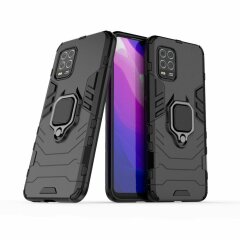 Защитный чехол Deexe Hybrid Case для Samsung Galaxy A21s (A217) - Black