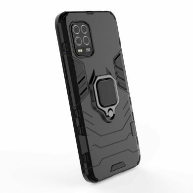 Захисний чохол Deexe Hybrid Case для Samsung Galaxy A21s (A217) - Black