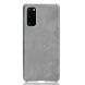 Защитный чехол Deexe Leather Back Cover для Samsung Galaxy S20 FE (G780) - Grey. Фото 2 из 7