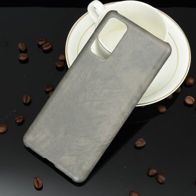Захисний чохол Deexe Leather Back Cover для Samsung Galaxy S20 FE (G780) - Grey