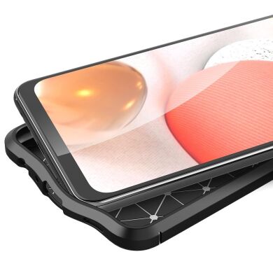 Захисний чохол Deexe Leather Cover для Samsung Galaxy A32 (А325) - Red