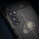 Защитный чехол Deexe Leather Cover для Samsung Galaxy M14 (M146) - Black. Фото 5 из 8