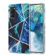 Защитный чехол Deexe Marble Pattern для Samsung Galaxy S20 FE (G780) - Blue. Фото 1 из 8