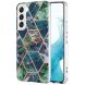 Защитный чехол Deexe Marble Pattern для Samsung Galaxy S23 - Blue / Green. Фото 1 из 5