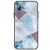 Защитный чехол Deexe Marble Series для Samsung Galaxy A02 (A022) - Blue / Grey