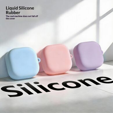 Захисний чохол Deexe Matte Case (FH) для Samsung Galaxy Buds 4 / Buds 4 Pro - Pink