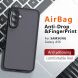 Захисний чохол Deexe Matte Skin для Samsung Galaxy A56 (A566) - Transparent / Black