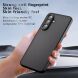 Захисний чохол Deexe Matte Skin для Samsung Galaxy A56 (A566) - Transparent / Black