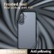 Захисний чохол Deexe Matte Skin для Samsung Galaxy A56 (A566) - Transparent / Black