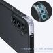 Захисний чохол Deexe Matte Skin для Samsung Galaxy A56 (A566) - Transparent / Black