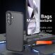Захисний чохол Deexe Matte Skin для Samsung Galaxy A56 (A566) - Transparent / Black