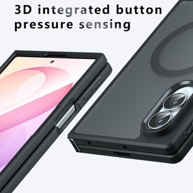 Защитный чехол Deexe Matte Skin with MagSafe (FF) для Samsung Galaxy Fold 8 - Black