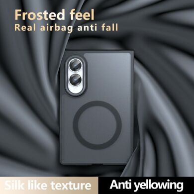 Защитный чехол Deexe Matte Skin with MagSafe (FF) для Samsung Galaxy Fold 8 - Black