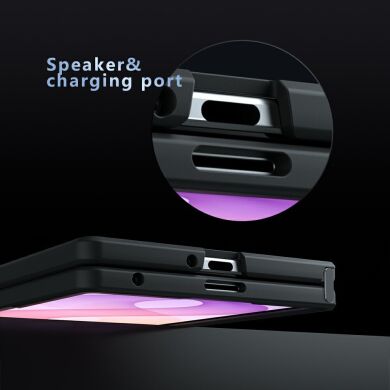 Защитный чехол Deexe Matte Skin with MagSafe (FF) для Samsung Galaxy Fold 8 - Black