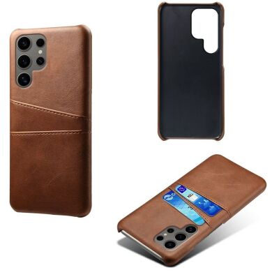 Защитный чехол Deexe Pocket Case для Samsung Galaxy S25 Ultra (S938) - Brown