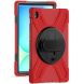 Захисний чохол Deexe Rotation Hybrid для Samsung Galaxy Tab S10 FE Plus - Red
