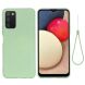 Защитный чехол Deexe Silicone Case для Samsung Galaxy A03s (A037) - Green. Фото 2 из 7