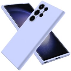 Захисний чохол Deexe Silicone Case для Samsung Galaxy S24 Ultra - Purple