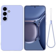 Защитный чехол Deexe Silicone Case для Samsung Galaxy S25 FE (S731) - Purple