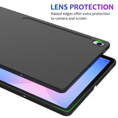 Защитный чехол Deexe Silicone Shell для Samsung Galaxy Tab S10 FE Plus - Yellow