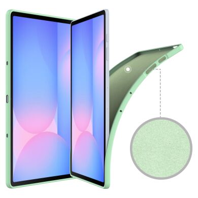 Защитный чехол Deexe Silicone Shell для Samsung Galaxy Tab S10 FE Plus - Yellow