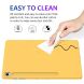 Защитный чехол Deexe Silicone Shell для Samsung Galaxy Tab S10 FE Plus - Yellow. Фото 6 из 9