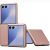 Защитный чехол Deexe Soft Touch Case для Samsung Galaxy Flip 8 - Rose Gold