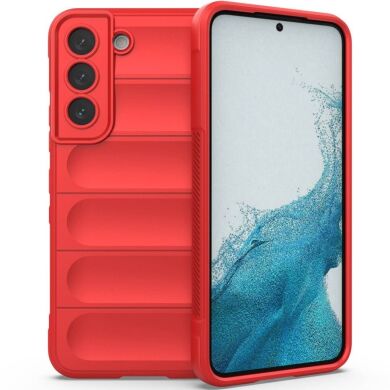 Защитный чехол Deexe Terra Case для Samsung Galaxy S22 (S901) - Red