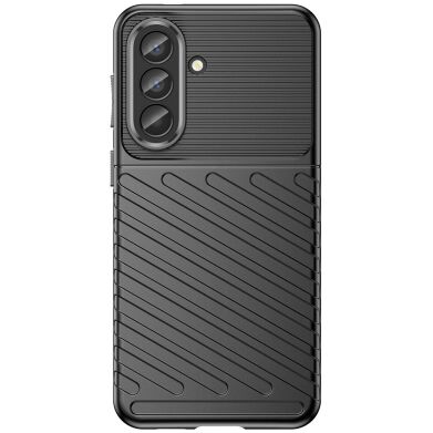 Захисний чохол Deexe Thunder Series для Samsung Galaxy A57 (A576) - Black