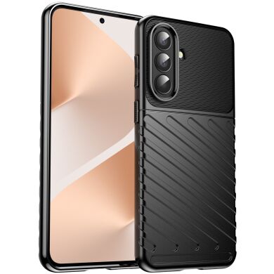 Захисний чохол Deexe Thunder Series для Samsung Galaxy A57 (A576) - Black