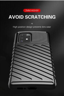 Защитный чехол Deexe Thunder Series для Samsung Galaxy S10 Lite (G770) - Black