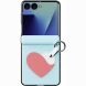 Защитный чехол DUX DUCIS Luvy Series для Samsung Galaxy Flip 8 - Baby Blue. Фото 2 из 10