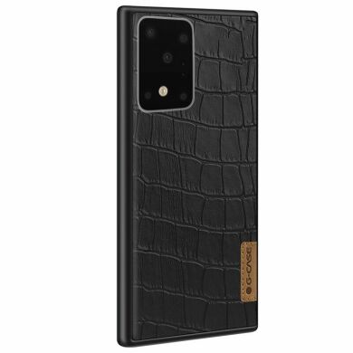 Захисний чохол G-Case Crocodile Dark Series для Samsung Galaxy S20 Ultra (G988) - Black