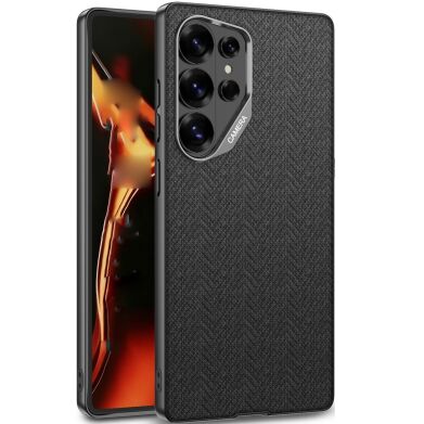 Захисний чохол GKK Fabric для Samsung Galaxy S26 Ultra - Black