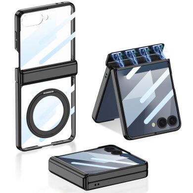 Защитный чехол GKK Hinge Magnetic для Samsung Galaxy Flip 7 - Black