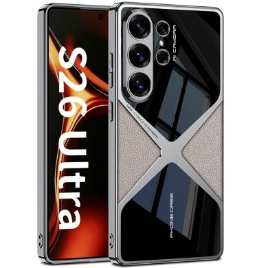 Захисний чохол GKK X Shape для Samsung Galaxy S26 Ultra - Titanium Grey