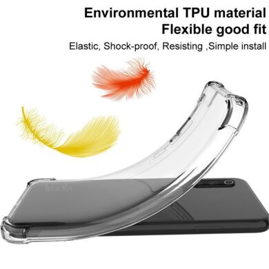 Захисний чохол IMAK Airbag MAX Case для Samsung Galaxy A53 - Transparent Black