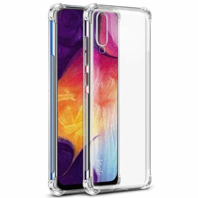 Защитный чехол IMAK Airbag MAX Case для Samsung Galaxy A70 (A705) - Transparent