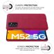 Защитный чехол KSQ Cloth Style для Samsung Galaxy M52 (M526) - Red. Фото 5 из 5